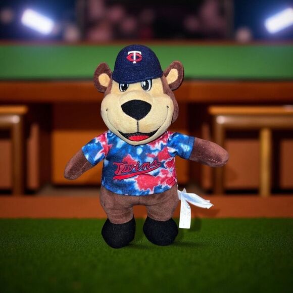 2022 Minnesota Twins Build A Bear TC Mascot Plush Stuffed Bear US Bank - Picture 1 of 4